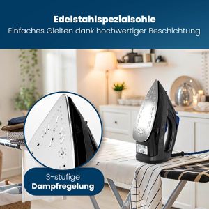 Produktbild für Bügeleisen Clatronic DB 3703, 1800 Watt