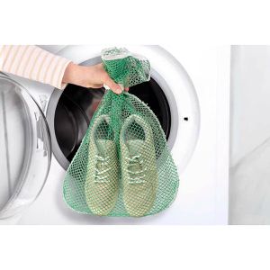 Produktbild für Wäschenetz Greenspeed grobmaschig, mit Kordelzug &amp; Knopf
