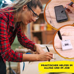 Produktbild für Multifunktionsstift Online Toolpen 6-in-1 gelb