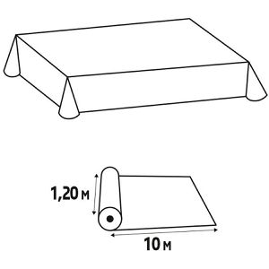 Produktbild für Tischdeckenrolle PROnappe Spunbond, R781021I
