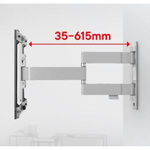 Produktbild für TV-Wandhalterung One-For-All Ultra Slim Line WM6454, bis 40 kg