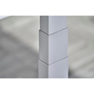 Produktbild für Schreibtisch Hammerbacher XDKB 16, lichtgrau / weiß