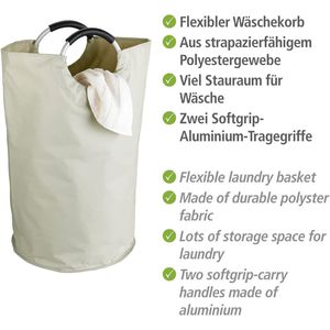 Produktbild für Wäschekorb Wenko Jumbo Stone