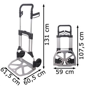 Produktbild für Sackkarre Pavo Paketroller 8005864, klappbar