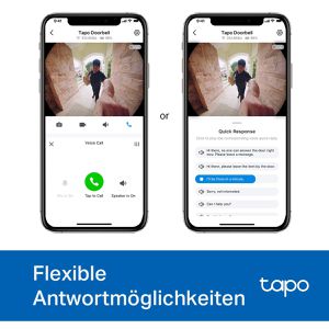 Produktbild für Türklingel Tapo D235, Funk Set, mit Kamera