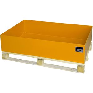Produktbild für Auffangwanne BAUER 2008, orange, aus Stahl