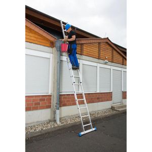 Produktbild für Schiebeleiter Krause Stabilo, 133274, 2 x 9 Sprossen