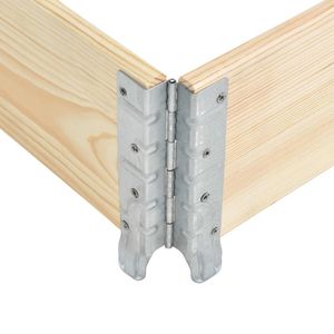 Produktbild für Palettenaufsatz vidaXL 310050, natur, Holz