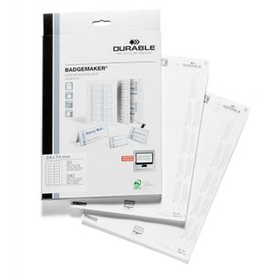 Einsteckschilder Durable 142502 BADGEMAKER