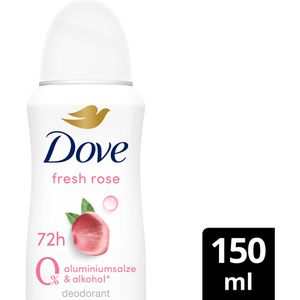 Produktbild für Deodorant Dove fresh care+ fresh rose, Spray