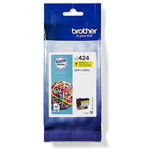 Produktbild für Tinte Brother LC-424Y gelb