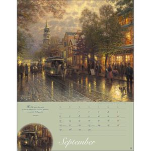 Produktbild für Bildkalender Heye 20602, Thomas Kinkade - Land im Licht, 2027