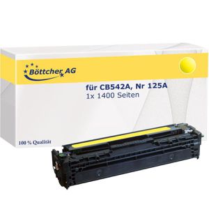 Produktbild für Toner Böttcher-AG für HP 125A, CB542A
