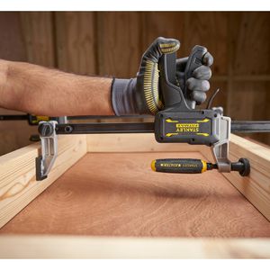 Produktbild für Einhandzwinge Stanley FMHT83008-0, FatMax Hybrid