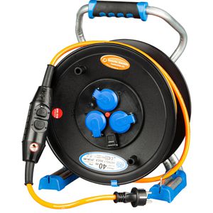 Produktbild für Kabeltrommel as-Schwabe Xperts, PRCD-S, für außen IP44