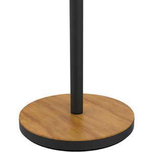 Produktbild für Stehlampe Unilux Baly Bamboo, LED, schwarz, 180 cm