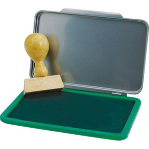 Stempelkissen Office-Point Nr. 2, für Büro, grün