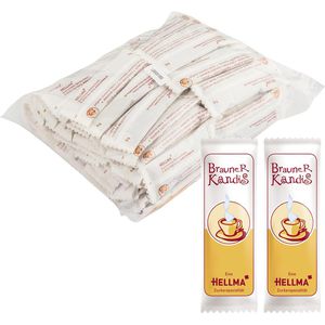 Produktbild für Zuckersticks Hellma Brauner Kandis