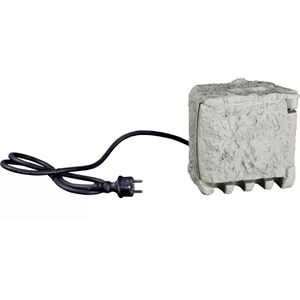 Gartensteckdose Heitronic Stein