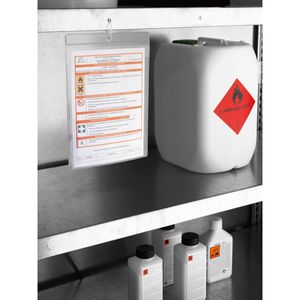 Produktbild für Sichttaschen Durable 230219, mit Öse, A6