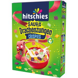 Cornflakes Hitschies Saure Drachenzungen Crispies, 270 g
