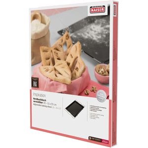 Produktbild für Backblech Kaiser Inspiration, schwarz, aus Emaille