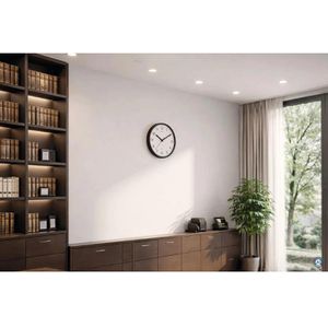 Produktbild für Wanduhr Maul Mauldrip, Kunststoff, analog, Quarzuhr