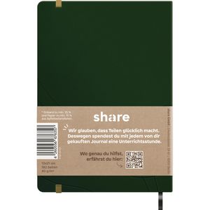 Produktbild für Notizbuch share 4-0014004, Upcycling, Kunstleder Hardcover
