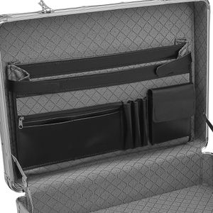 Produktbild für Aktenkoffer anndora DK-201603, silber
