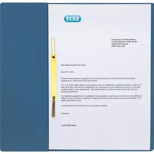 Produktbild für Ösenhefter Elba 21451 BL, A4, blau