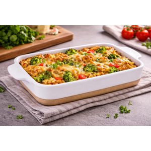 Produktbild für Auflaufform Lurch Terra Nova M 00230515, weiß/creme, Keramik