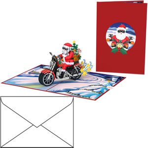 Produktbild für Weihnachtskarte papercrush 3D Weihnachtsmann