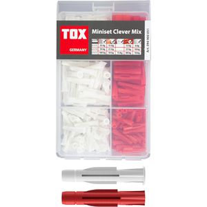 Dübel Tox 094900051, Tri/Trika Miniset Clever Mix, Set