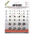 Zusatzbild Knopfzelle Arcas Set 24-teilig