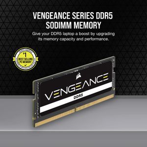 Produktbild für Arbeitsspeicher Corsair Vengeance, CMSX32GX5M1A4800C40