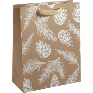 Produktbild für Geschenktüte Sigel GT120, Pine cones and pine branches