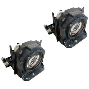 Produktbild für Beamerlampe Panasonic ET-LAD60W, LAD60AW, 2er Set