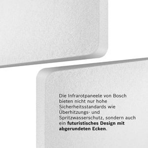 Produktbild für Infrarotheizung Bosch HI4000P 8 M, weiß