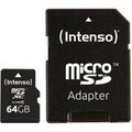 Zusatzbild Micro-SD-Karte Intenso 3413490, 64 GB