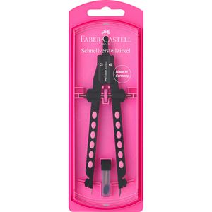 Produktbild für Zirkel Faber-Castell 174342 Factory Neon, 2-teilig