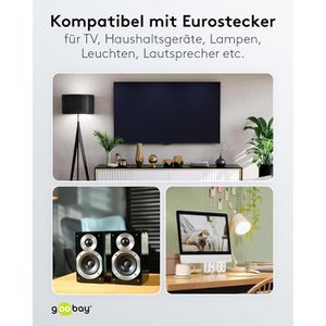 Produktbild für Verlängerungskabel Goobay 64616, für innen