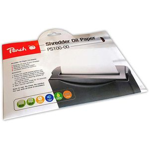 Aktenvernichteröl Peach Blätter A5