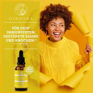 Produktbild für Vitamin-D Qidosha Premium, 50 ml, für 1700 Tropfen