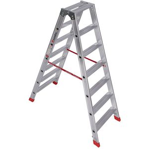 Produktbild für Stehleiter Euroline Nr. 30577, 3057716, beidseitig begehbar