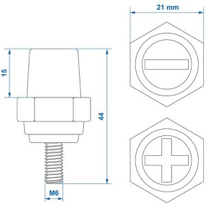 Produktbild für Batteriepoladapter ProPlus 347026