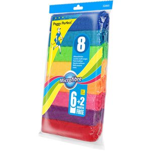 Allzwecktuch Peggy-Perfect Multicolore, 30 x 30 cm