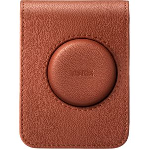 Produktbild für Kameratasche Fujifilm Instax Mini Evo, aus Kunstleder, braun