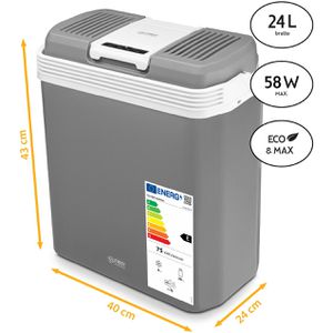 Produktbild für Kühlbox TZS-First-Austria FA-5170-4 grau, 24 Liter