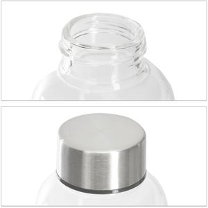 Produktbild für Trinkflasche Relaxdays 10029992, mit Hülle