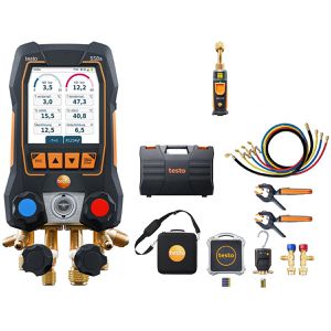 Monteurhilfe Testo 0564 1051, 558s Wärmepumpen-Set M, digital